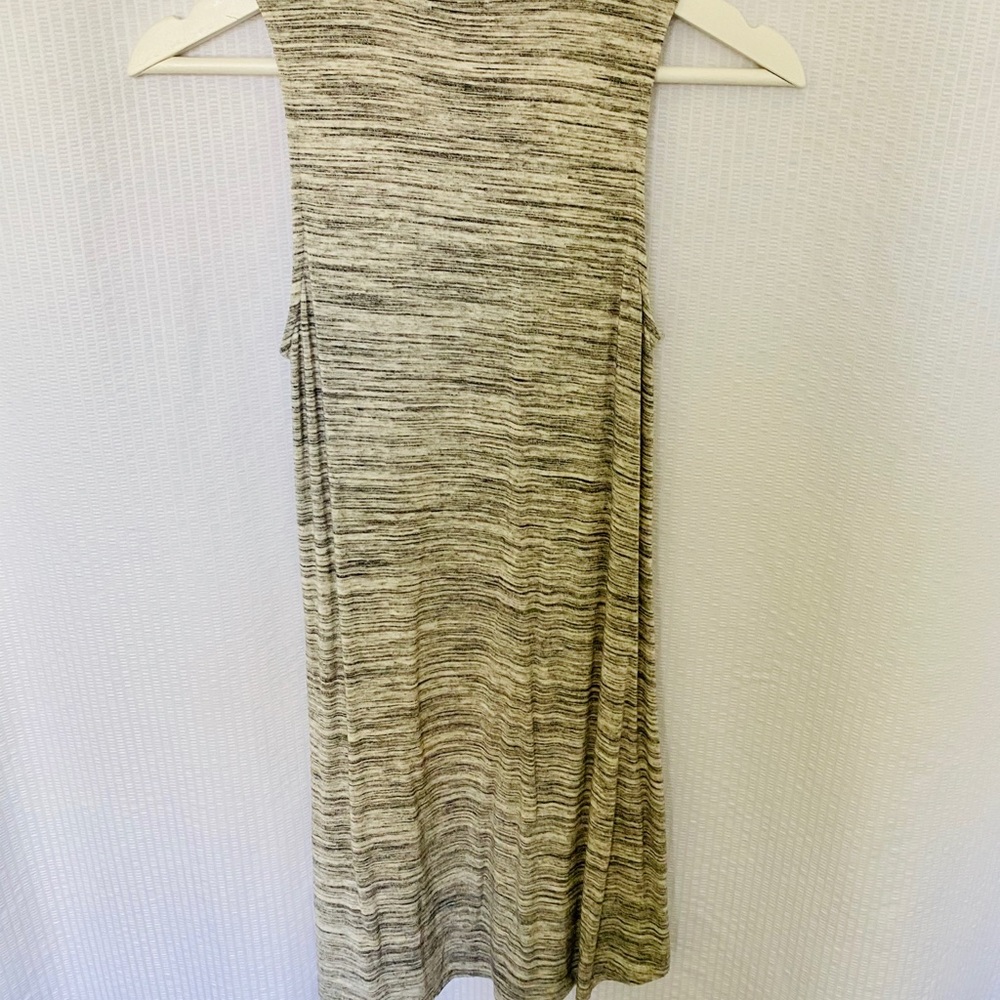 Heather Gray Sleeveless T-shirt Dress - Picture 6 of 8